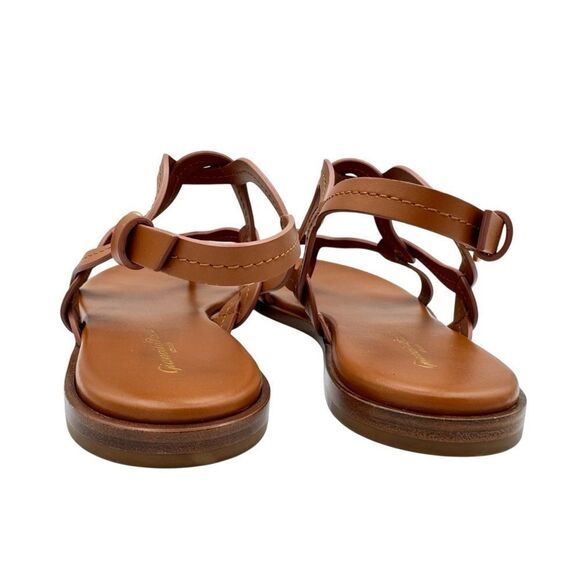 Gianvito Rossi Amalfi Leather Sandals Size 11 - Picture 9 of 13